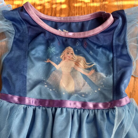 Disney Frozen Elsa Princess Dress Size 3T - Picture 3 of 14